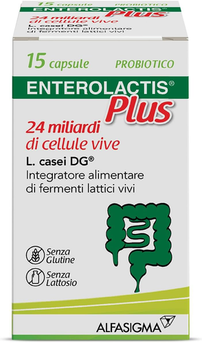 Enterolactis plus Capsule, Integratore Alimentare Di Fermenti Lattici Vivi L,Cas - Foto 12 di 13