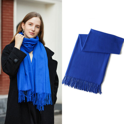 Ladies Cashmere Shawl Scarf Winter Stole Blanket Wrap scarves Soft Big Luxury UK - Picture 8 of 42