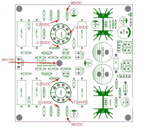 1pc MOFI SHURE-Tube-Phono Amplifier(MM) PCB RIAA - Picture 5 of 6