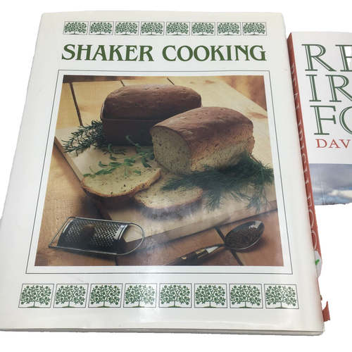 Lot of 2 Cookbooks – Real Irish Food by David Bowers & Shaker Cooking - Picture 2 of 12