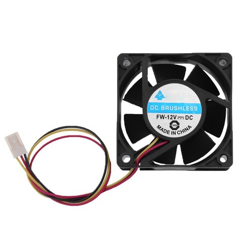 DC Brushless Cooling Fan 12V 60x60x25mm 3 Pin CPU Computer Fan - Bild 7 von 11
