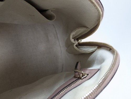 Auth GUCCI Micro GG Guccissima Enamel 2Way Shoulder Hand Bag Baby Pink - Picture 21 of 23