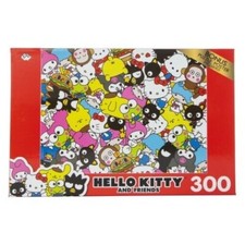 Hello Kitty Friends Party 300 Piece Puzzle + Bonus Poster NEW 2022 Sanrio