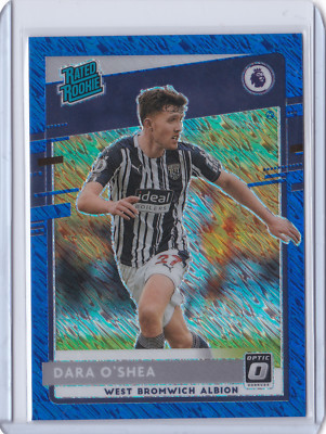 2020-21 Panini Chronicles Optic DARA O'SHEA RC Asia Blue Shimmer Prizm SSP