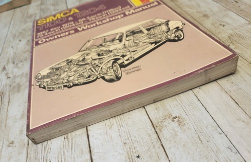 Simca 1100 & 1204 1967 thru 1979 Haynes Owners Workshop manual #088 (US) 68.2 cu - Picture 2 of 7