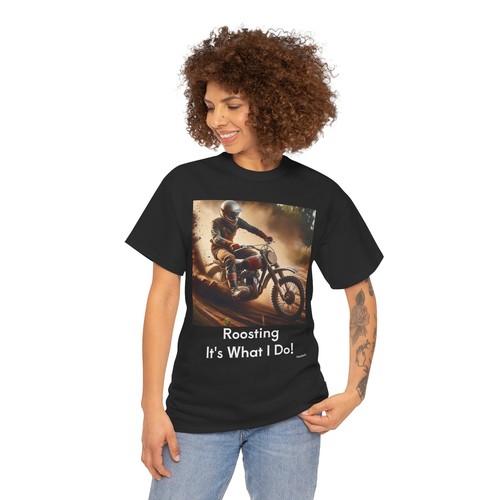 Dirt Bike Racing Retro T-Shirt - Unisex Heavy Cotton Shirt, Motocross Roosting Geschenk, - Bild 8 von 132