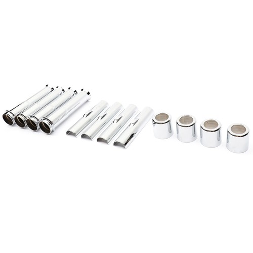 Pushrod Cover Kit for 1984-1999 EVO Engine Softail Dyna Electra Glide Classic - Picture 11 of 18