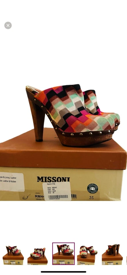 Zuecos Missoni Foto 4 de 4