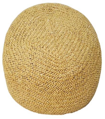 Vintage Dorfman Pacific Hat Cap Straw Cabbie Newsboy Golf Size LARGE Handmade - 第 5/9 張圖片