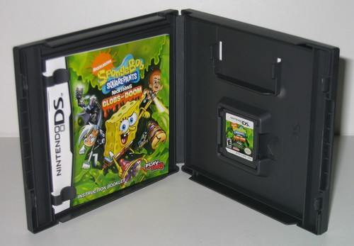 Nintendo DS Spongebob Squarepants Globs Doom USED w/Box Tested Works/Saves Great - Picture 5 of 7