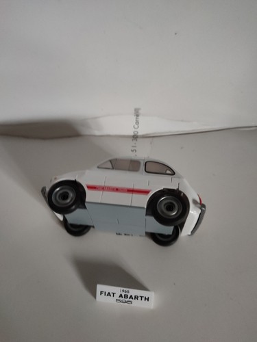 1965 Fiat Abarth 595 COBI CAR 1/35 COMPLETE MOUNT - Picture 5 of 5