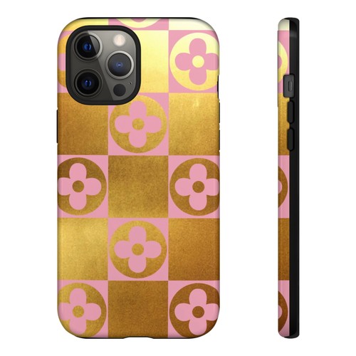 Gold Foil And Pink Tough Cases For iPhones, Samsung Galaxy and Google Pixel - Picture 112 of 245