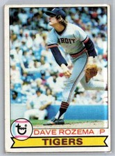 1979 Topps Baseball #33 Dave Rozema - PR - Detroit Tigers