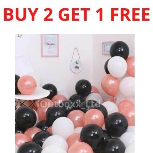 10-50 Latex PEARL BALOON helium BALLOONS 10" Party Birthday Wedding Baby Balloon - Picture 46 of 51