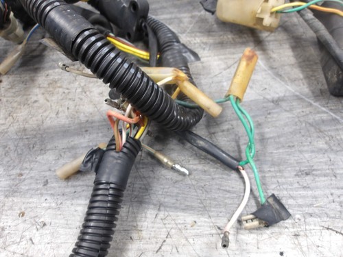 1984 84 HONDA ATC 200E 200 E  3-WHEELER WIRE HARNESS WIRING WIRES PLUG PLUGS - Foto 4 di 6