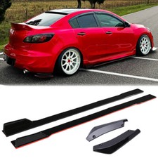 78.7 Side Skirt Panels Lip Rear Bumper Diffuser Canard For Mazda 3 Hatchback 78.7 Side Skirt Panels Lip Rear Bumper Diffuser Canard For Mazda 3 Hatchback