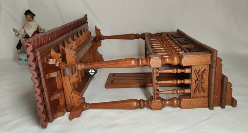 Holz Miniatur Spanischer Balkon Teneriffa Seltene Miniatur Puerto de la Cruz 1988 - Bild 7 von 9