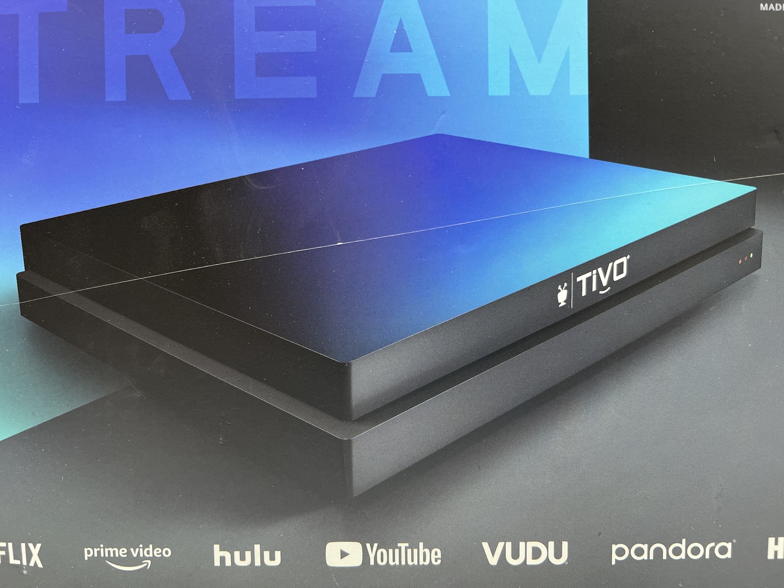 TiVo Edge RD6E20 DVR Streaming Media Player 6 Tuners 2 TB Storage CABLE