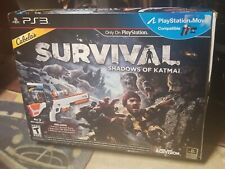 Cabela's Survival: Shadows of Katmai Bundle for Playstation 3 Brand New!