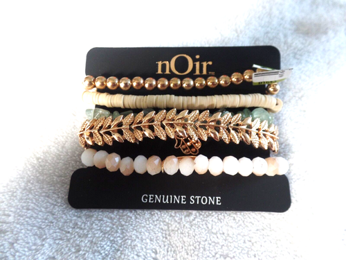 WOMEN'S, NOIR, BRAND NEW, 5 PACK BRACELETS - Picture 3 of 6