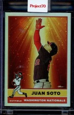 2021 Topps Project 70 Card #526 Juan Soto 1976 by Quiccs Rainbow Foil /70