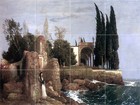 Art Arnold Bocklin Seaside Villa Mural Ceramic Backsplash Tile #475