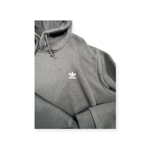 Adidas Black Hoodie Pullover Sweatshirt Trefoil Logo Mens XXL - Picture 4 of 8