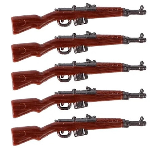 Militär Soldat MOC WW2 Gewehr Waffen 98K PPSH für Lego Bausteine Stein Spielzeug - Bild 57 von 65