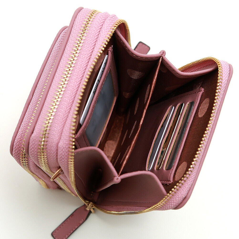 Small Crossbody Bag Cell Phone Purse Wallet with Credit Card Slots