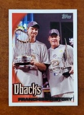 2010 Topps Series 2 Diamondbacks #264 Franchise History