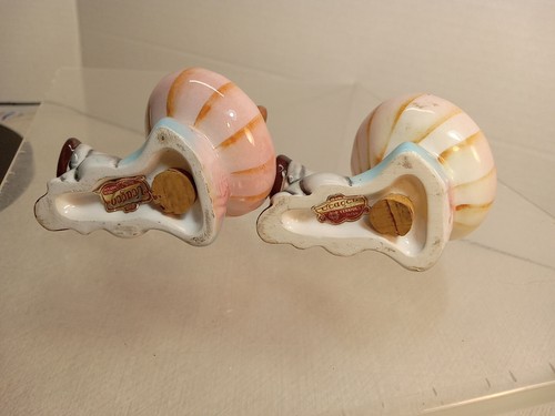 Vintage Japan Anthropomorphic Ucagco Onion Head Salt & Pepper Shakers 1950s - Picture 7 of 12