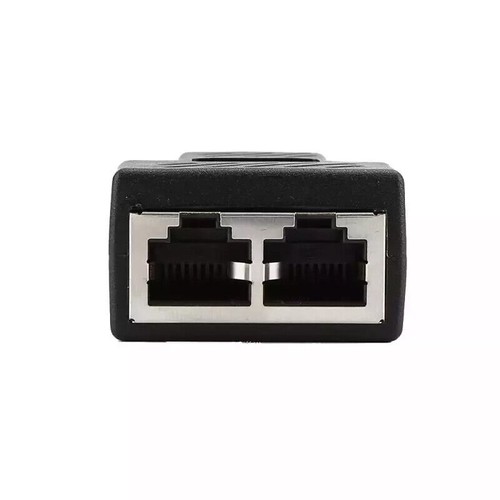 RJ45 Ethernet LAN Network Y Splitter Adapter Double Cable Connector for CAT5/6/7 - Picture 10 of 12