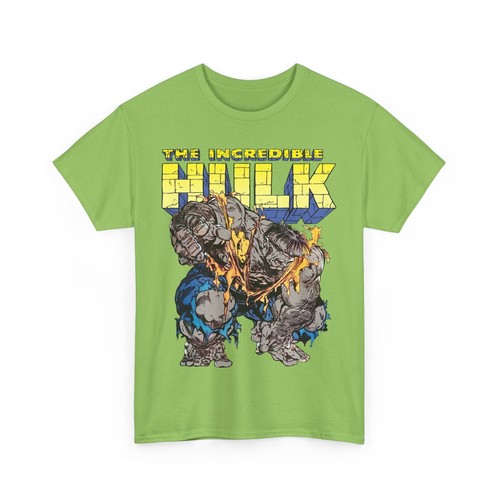 Incredible Hulk T-Shirt - Todd McFarlane Art - Marvel Comics - Grey Hulk, Banner - Picture 17 of 43