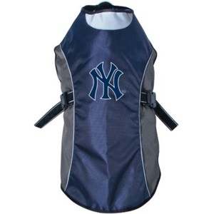 New-York-Yankees-MLB-Water-Resistant-Reflective-Dog-Pet-Jacket-Sizes-XS-L