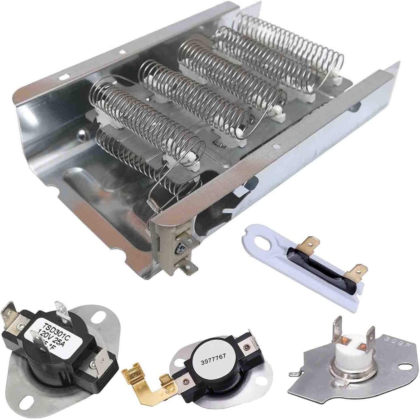 How To Replace A Heating Element In A Kenmore Dryer 4531017 4617547 Dryer Heater Element for Whirlpool/Kenmore - NEW Part USA | eBay