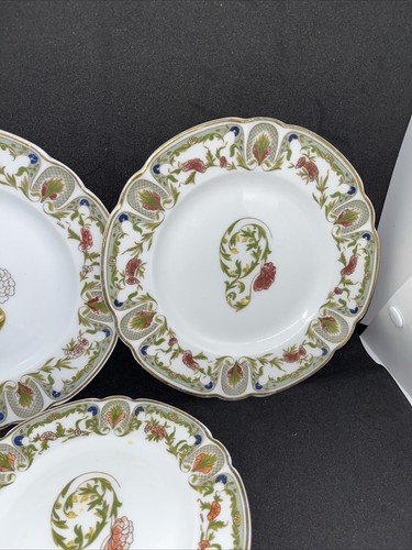 3 Vintage Charles Haviland Limoges Plates France Porcelain - Picture 4 of 8