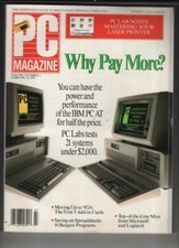 Pc Magazine IBM PC Laser Printers February 16 1988 081821nonr