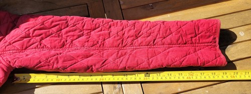 LL Bean Jacket Womens Medium Barn Coat Quilt Flannel Lined Spring Fall Winter - Picture 8 of 10