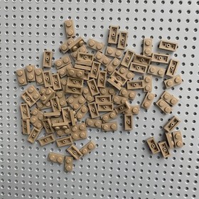 Lego Dark Tan Plate 1x2 parts  Star Wars Super Star Destroyer 10221  93 pieces