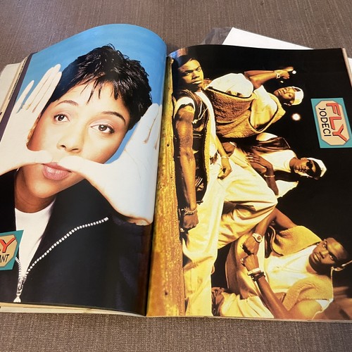 Vintage 90s FLY Magazine Oct 1996 Rap Hip Hop Posters D’Angelo TLC ICE-T Jodeci - Picture 13 of 23