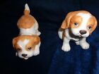 Vintage Home Interiors Cocker Spaniel Puppy Dogs Porcelain Homco #1407