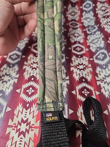VINTAGE KOLPIN ORIGINAL BILL JORDAN REALTREE CAMO SHOTGUN SLING SPRING GOBBLER - Picture 6 of 13