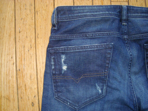 JEANS AJUSTADOS DIESEL THAVAR DESGASTADOS PARA HOMBRE 31 X 32 ¡APENAS USADOS! - Imagen 12 de 20