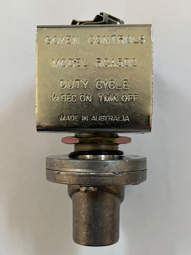 BRAND NEW Original Goyen RCA5D2 RCA-5D2 Solenoid Valve 120VAC, 6 avail FREE SHIP - Picture 3 of 6