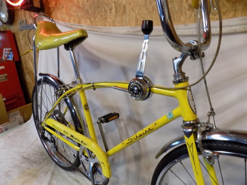 1972 SCHWINN STINGRAY MANTA RAY 5-SPEED MUSCLE BIKE VINTAGE KRATE LEMON DISC 72! - Picture 10 of 12
