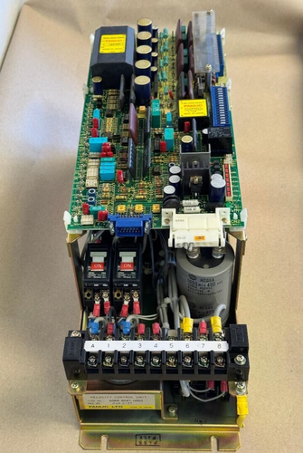 FANUC CENTRALINA VELOCITÀ A06B-6047-H003 CON CIRCUITO STAMPATO A20B-0009-0320/10D - Foto 7 di 9