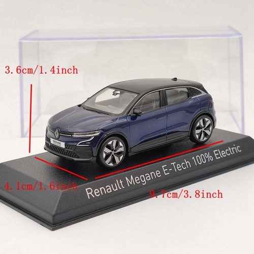 Norev 1/43 Renault Megane E-Tech 100% Electric Diecast Model Christmas Gift Blue - Imagen 6 de 7