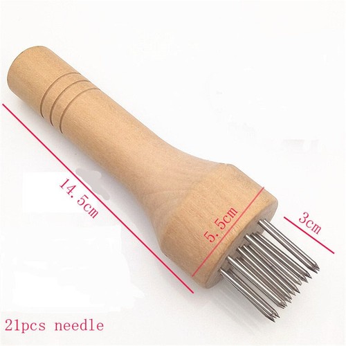 BELLY PORK Skin Crispy Hole Tools Stainless Steel Tasty Needle Poke Pointed - Imagen 5 de 20