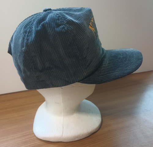 Vintage Notre Dame Mütze Druckknopflasche New Era blau Cord gold bestickt USA - Bild 4 von 6
