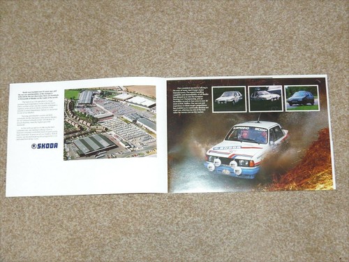 Folleto de ventas ŠKODA FAVORIT 1989 - 3 folletos - ¡Como nuevo! - Imagen 3 de 12